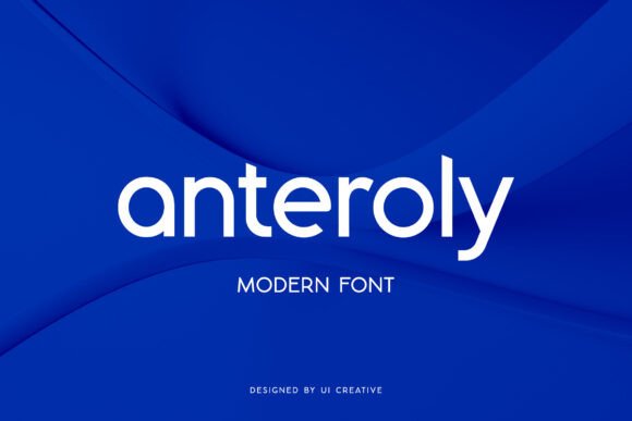Anteroly: A Font That Adds Elegance to Every Design
