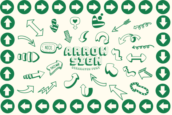 Arrow Sign: A Font for Building a Strong Brand Identity