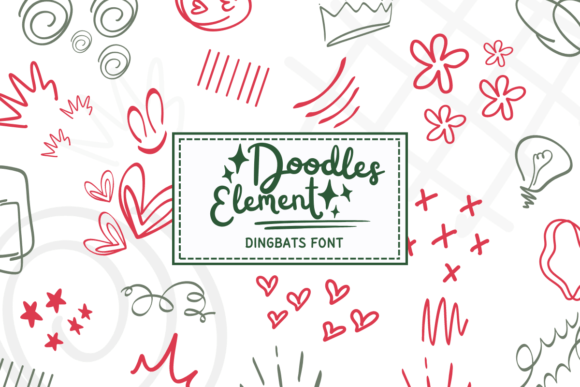 Boost Your Brand with Doodles Element Font