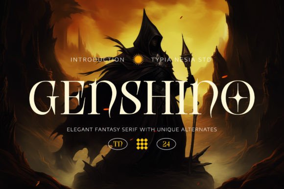 Boost Your Brand with Genshino: The Serif Font That Elevates Your Business