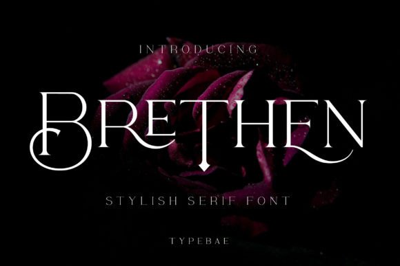 Brethen: The Serif Font That Elevates Your Brand’s Visual Story