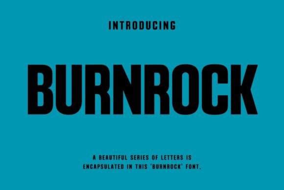 Burnrock: A Font That Adds Future Flair to Branding