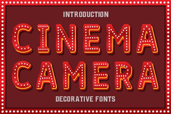 Cinema Camera: A Font for Editorial Elegance