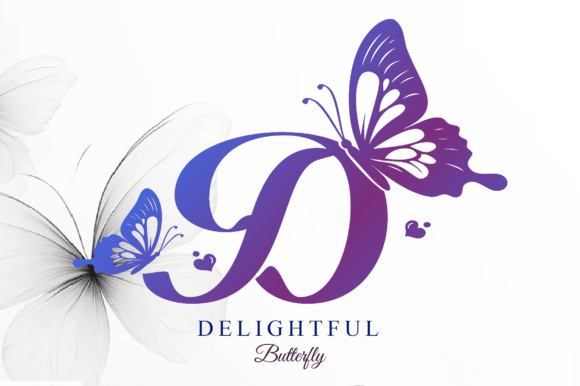 Delightful Butterfly: A Font for Elegant Digital Design