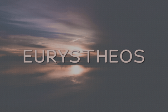 Eurystheos: A Modern Sans Serif for Digital Design