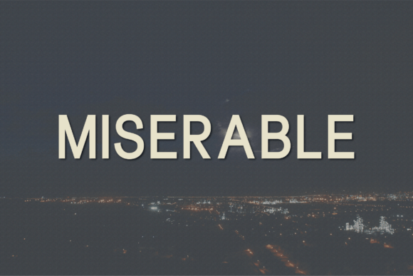 Font That Speaks Volumes: Miserable for Handmade Creators