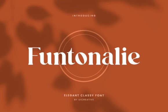 Funtonalie: A Serif Font That Elevates Every Craft Project