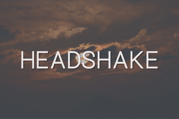 Headshake: A Versatile Sans Serif for Digital Design