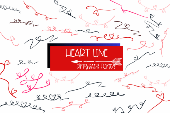 Heart Line: A Sketchy Font for Creative Campaigns