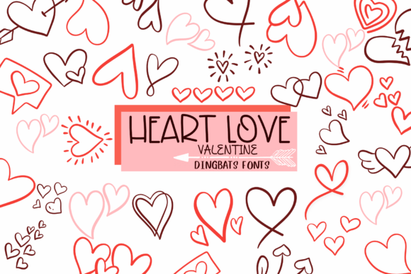 Heart Love Valentine: A Creative Font for Campaigns