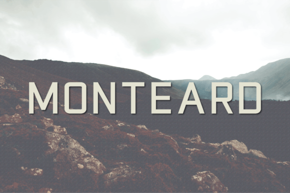 Monteard: A Font That Elevates Every Editorial Moment