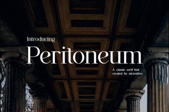 Pertoneum: A Serif Font That Elevates Branding