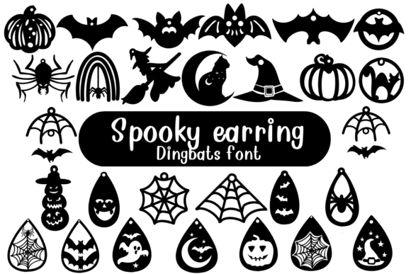 Spooky Earring: A Font for Editorial Creativity and Visual Impact