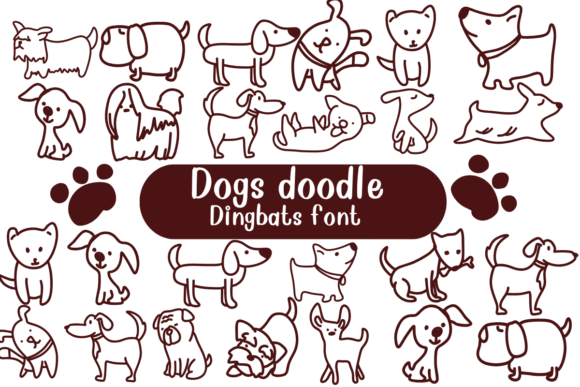 Testing Dogs Doodle for a Real Branding Project