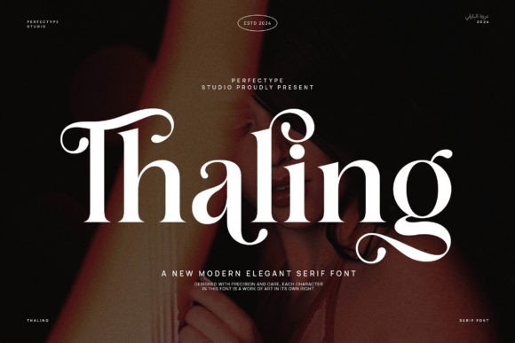 Thaling: A Serif Font for Elegant Craft Projects