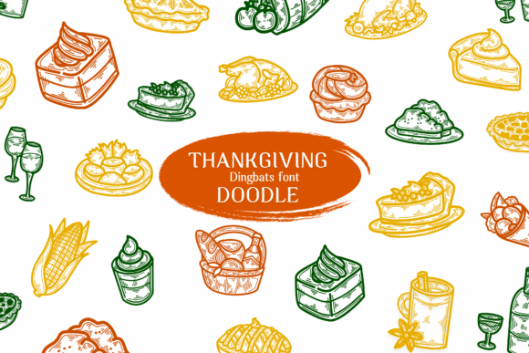 Thankgiving Doodle: A Font That Speaks with Style