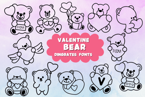 Valentine Bear: A Romantic Font for Web Design