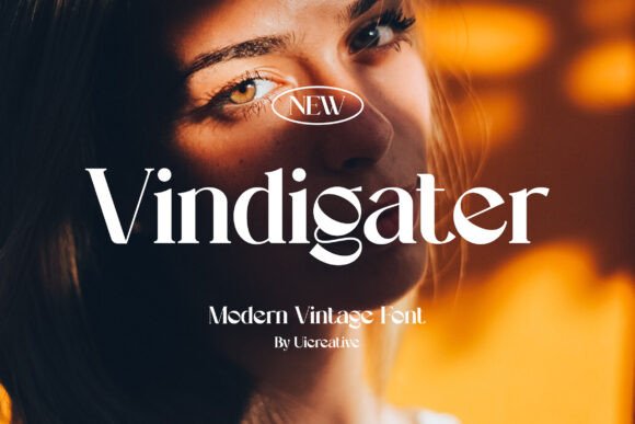 Vindigater: The Serif Font That Elevates Your Brand’s Visual Story