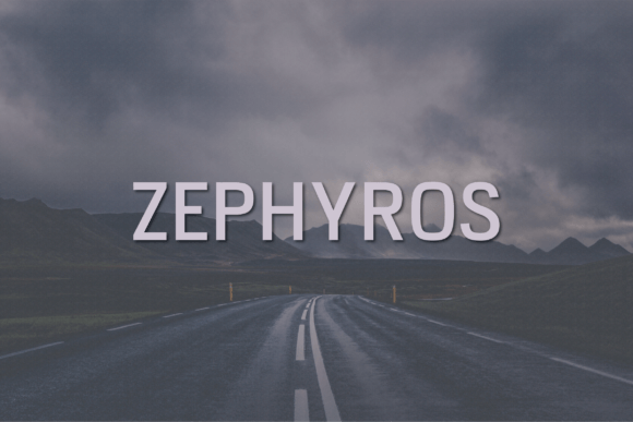 Zephyros: A Font for Modern Branding